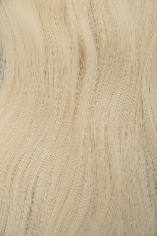 #613 Platinum Blonde Ultra Seamless Tape In Extensions
