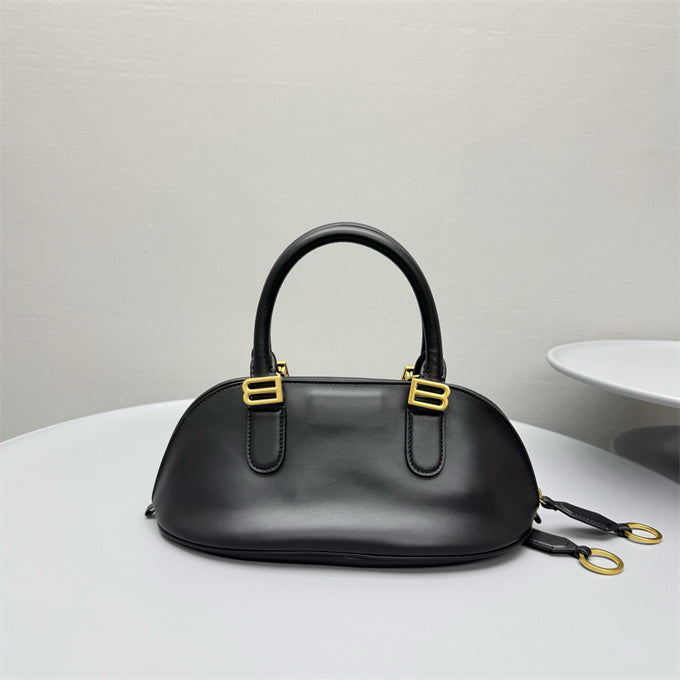 Balenciaga Women's Bolero Bowling Bag Mini Black